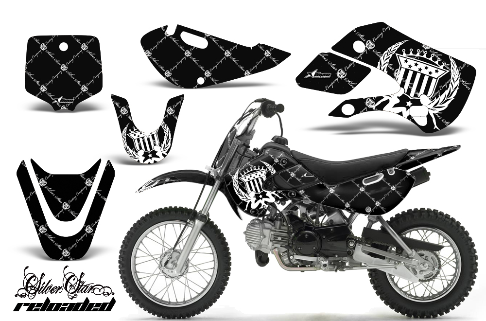 Kawasaki KLX 110 KX 65 00-09 NP Graphic Kit SSR WB